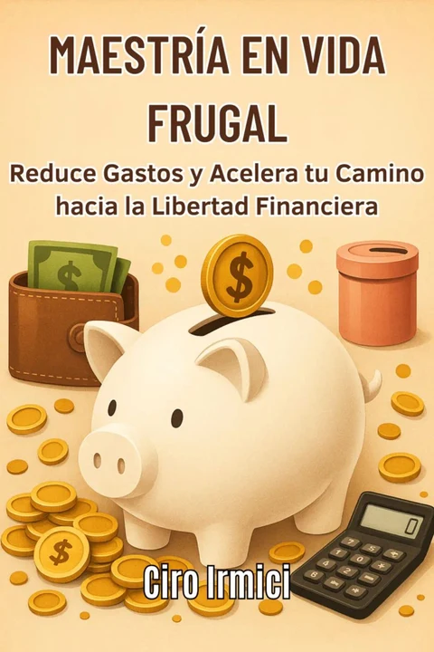 Portada de Maestría en Vida Frugal: Reduce Gastos y Acelera tu Camino hacia la Libertad Financiera