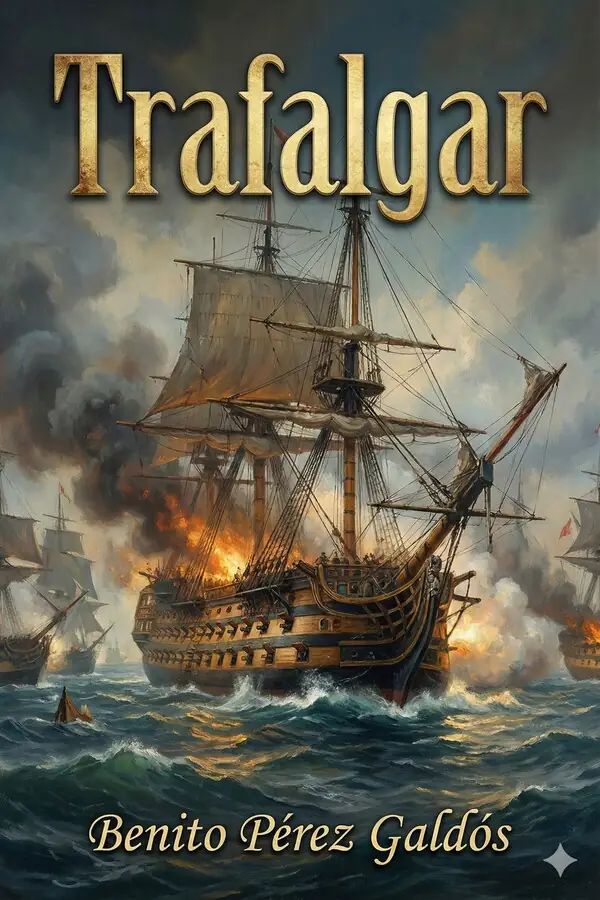 Portada de Trafalgar, de Benito Pérez Galdós
