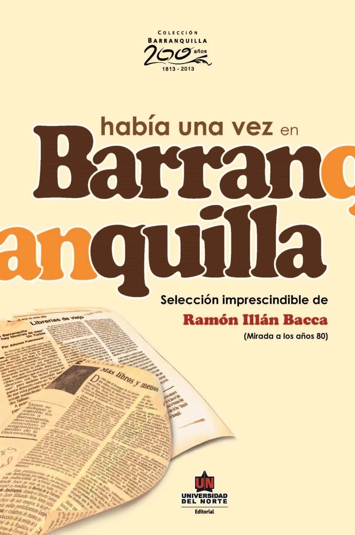 Portada de Había una vez en Barranquilla, de Ramón Illán Bacca