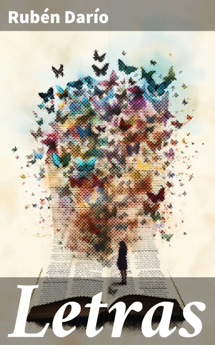 Portada de Letras, de Rubén Darío