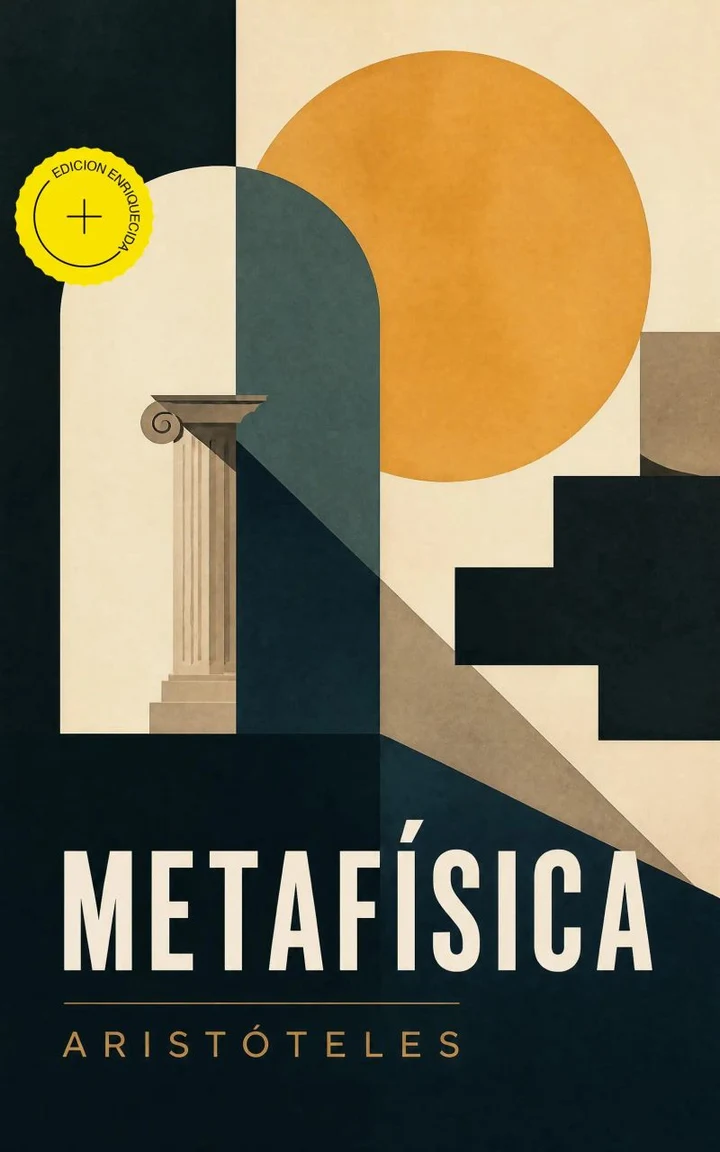 Portada de Metafísica (Anotado), de Aristóteles