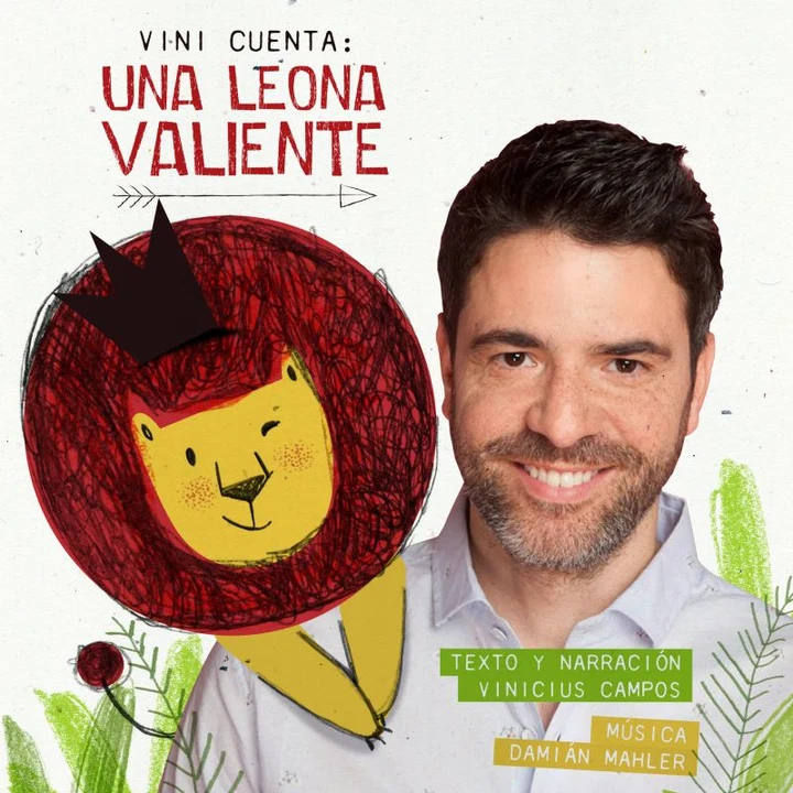 Portada de Una Leona Valiente, de Vinicius Campos