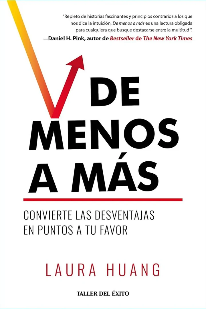 Portada de De menos a más, de Laura Huang