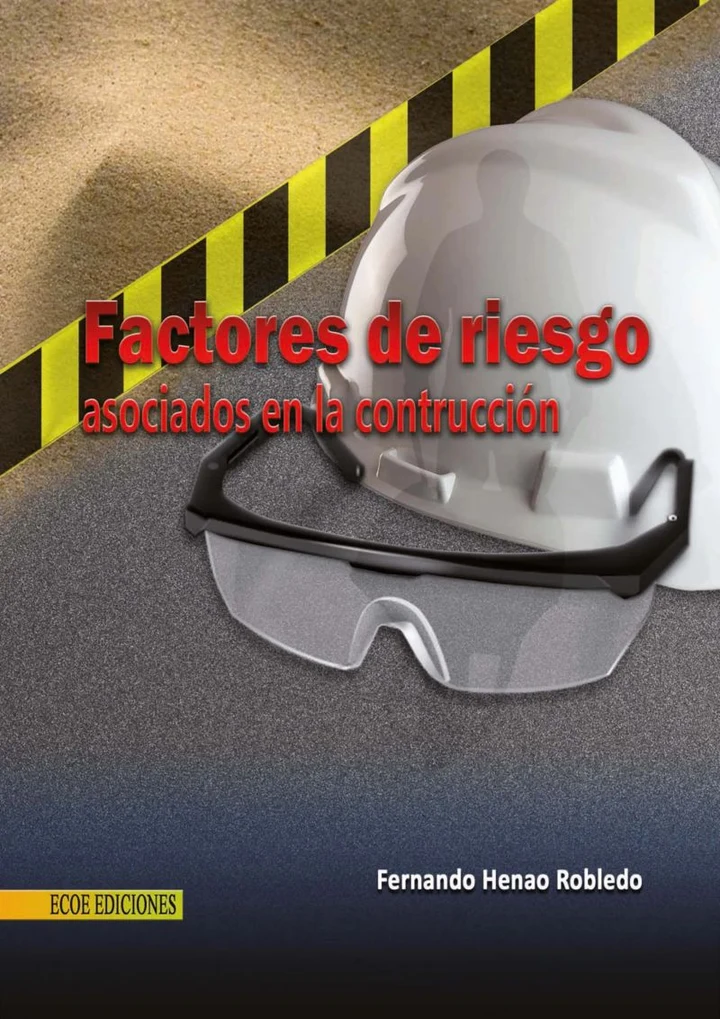 Portada de Factores de riesgo asociados a la construcción, de Fernando Henao Robledo