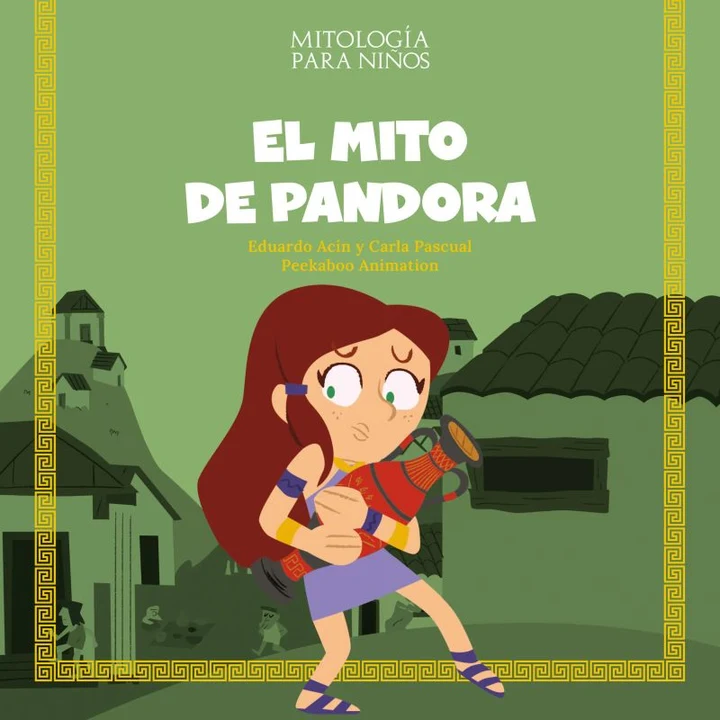 Portada de El mito de Pandora, de Eduardo Acín, Carla Pascual