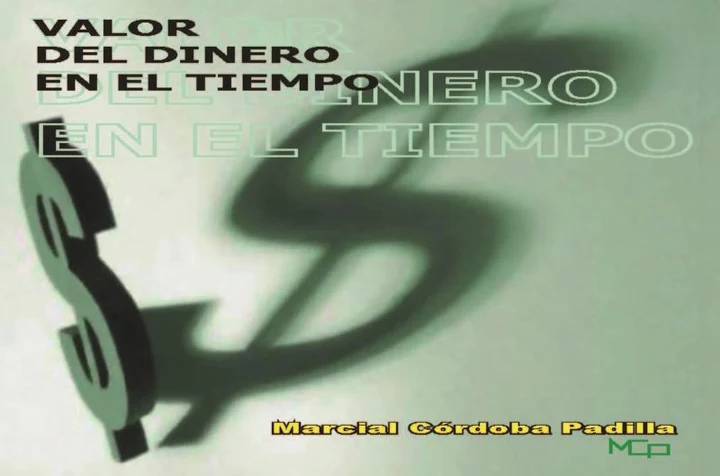 Portada de Valor del dinero en el tiempo, de Marcial Córdoba Padilla