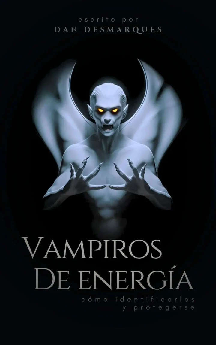 Portada de Vampiros de energía, de Dan Desmarques
