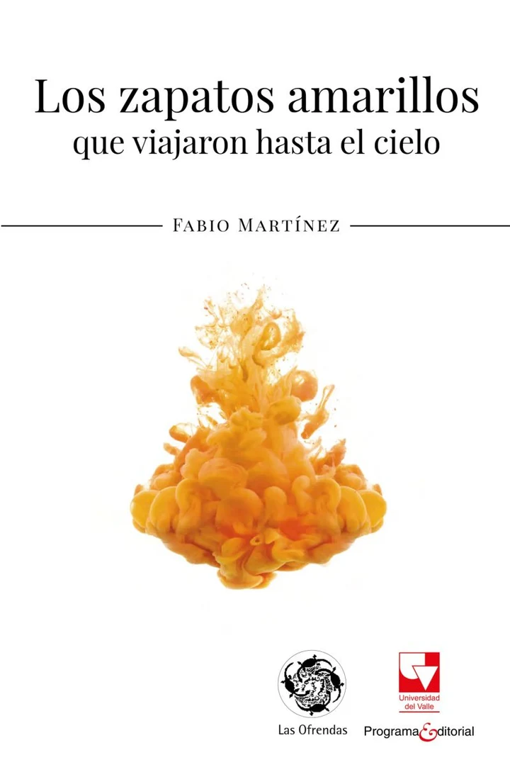Portada de Los zapatos amarillos que viajaron hasta el cielo, de Fabio Martínez