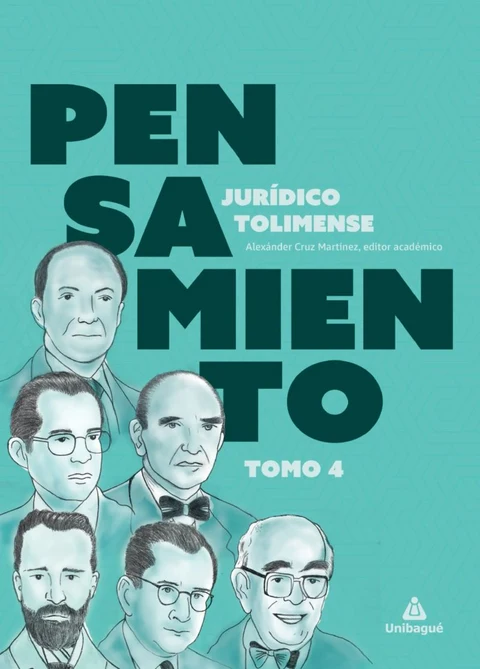 Portada de Pensamiento Jurídico Tolimense Tomo 4