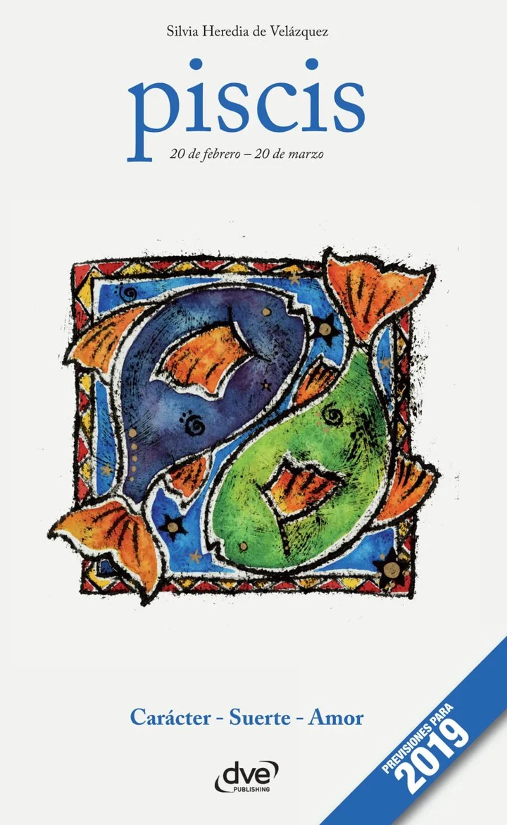 Portada de Piscis, de Silvia Heredia de Velázquez
