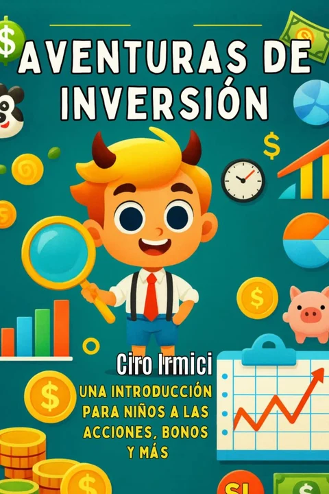 Portada de Aventuras de Inversión: Una Introducción para Niños a las Acciones, Bonos y Más