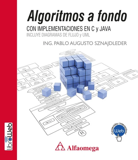 Portada de Algoritmos a fondo con implementaciones en c y java
