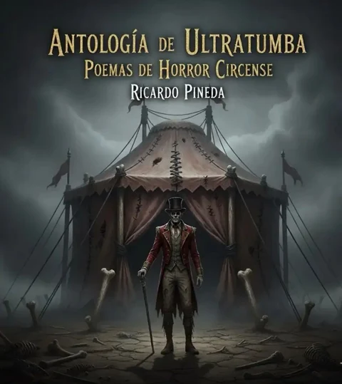 Portada de Antología de Ultratumba: Poemas de Horror Circense