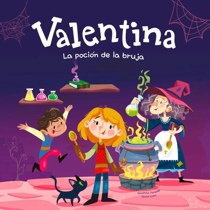 Portada de Valentina. La poción de la bruja, de Giuditta Campello