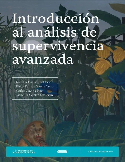Portada de Introducción al análisis de supervivencia avanzada
