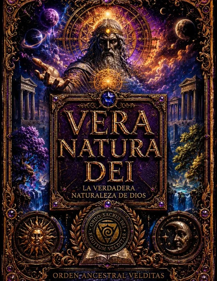 Portada de VERA NATURA DEI, de ORDEN ANCESTRAL VELDITAS