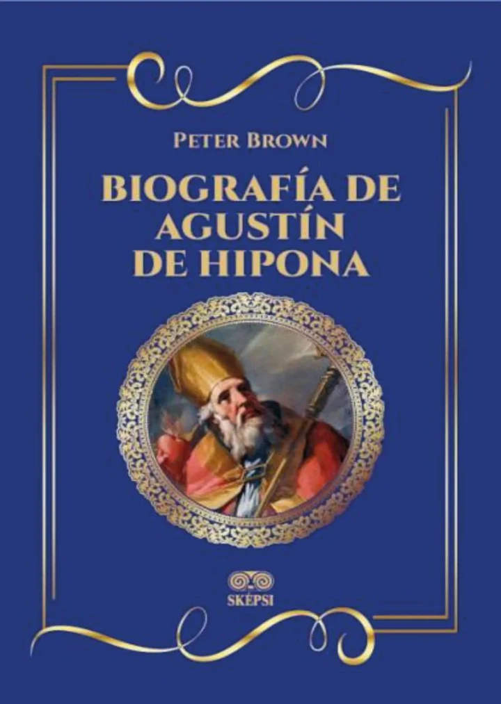 Portada de Biografía de Agustín de Hipona, de Peter Brown