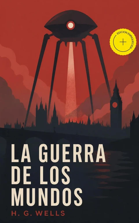 Portada de La guerra de los mundos (Anotado)