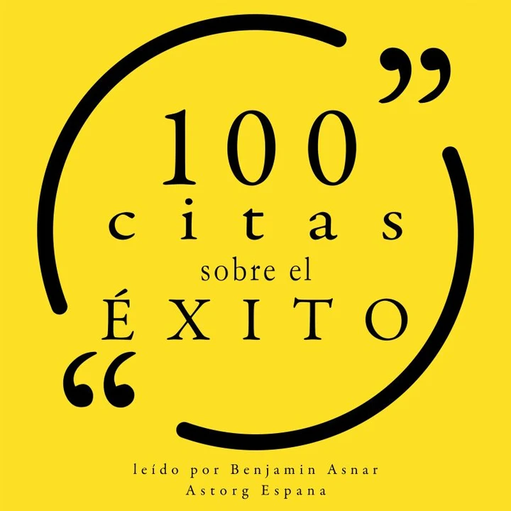 Portada de 100 citas sobre el éxito, de various