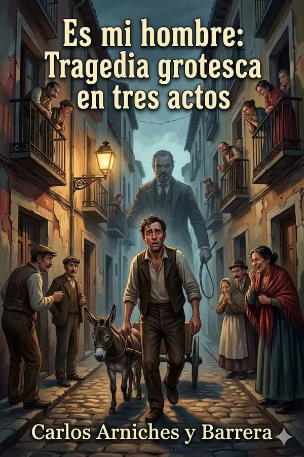 Portada de Es mi hombre: Tragedia grotesca en tres actos, de Carlos Arniches y Barrera