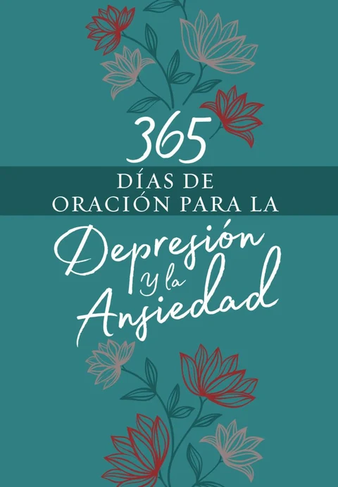 Portada de 365 días de oración para la depresión y la ansiedad