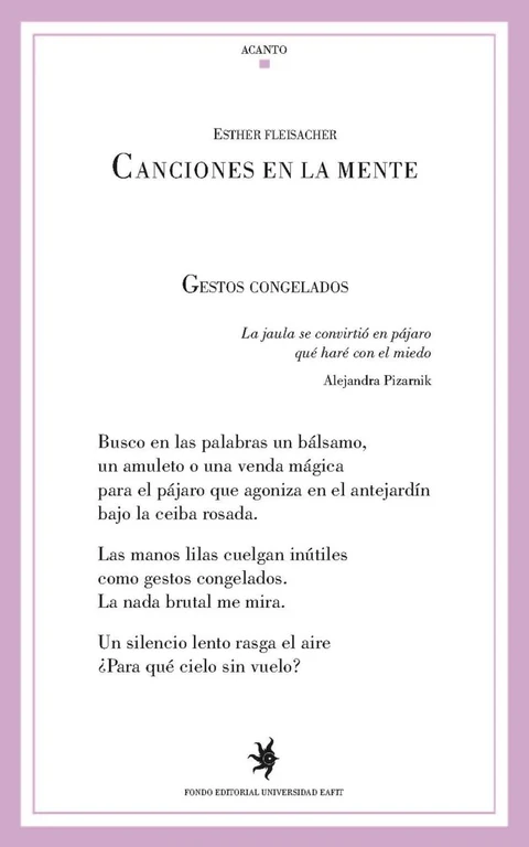 Portada de Canciones en la mente