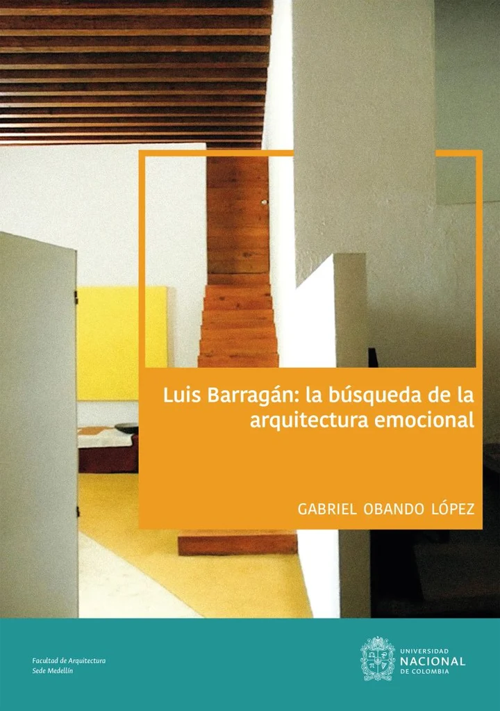 Portada de Luis Barragán: La búsqueda de la arquitectura emocional, de Gabriel Jaime Obando López