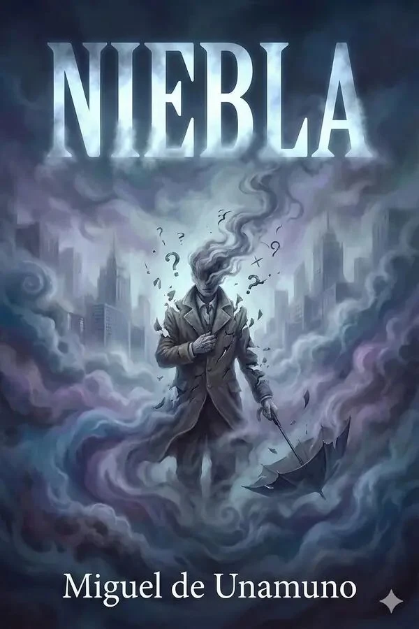 Portada de Niebla (Nivola), de Miguel de Unamuno