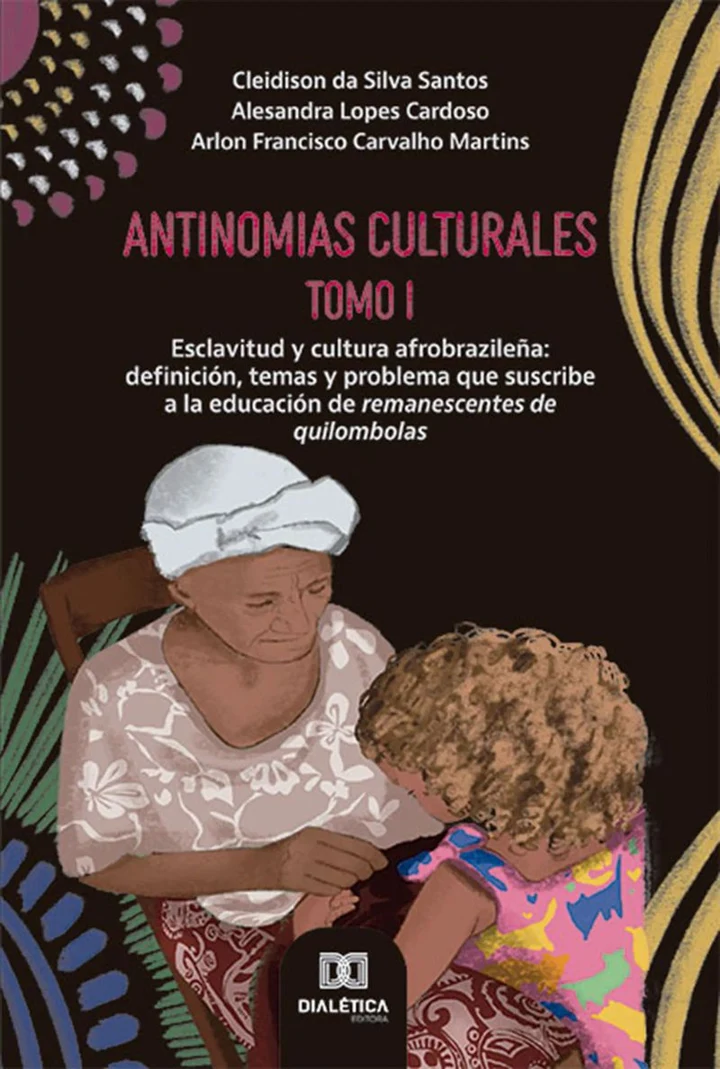 Portada de Antinomias culturales, de Cleidison da Silva Santos, Alesandra Lopes Cardoso, Arlon Francisco Carvalho