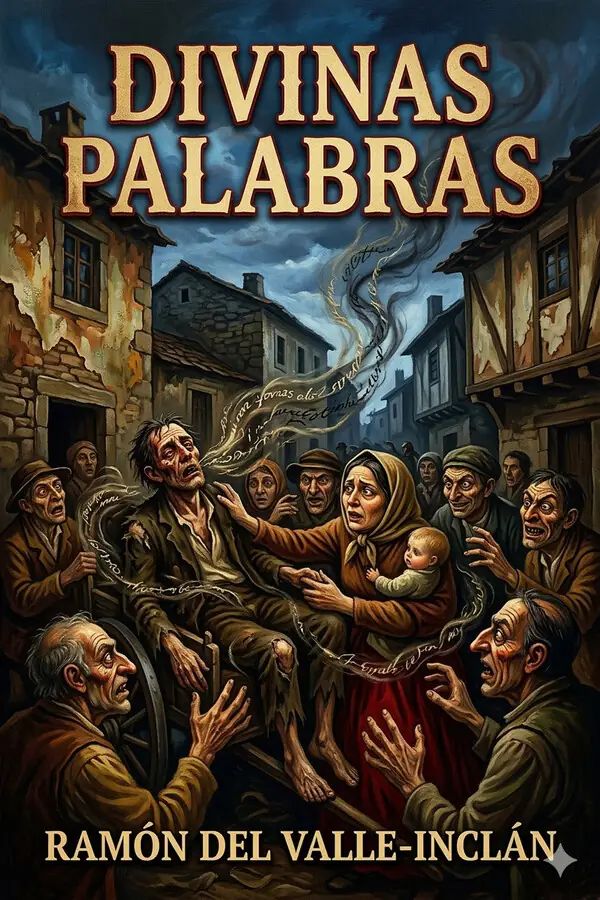 Portada de Divinas palabras, de Ramón del Valle-Inclán