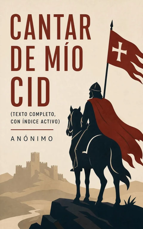 Portada de Cantar de mío Cid (texto completo, con índice activo)
