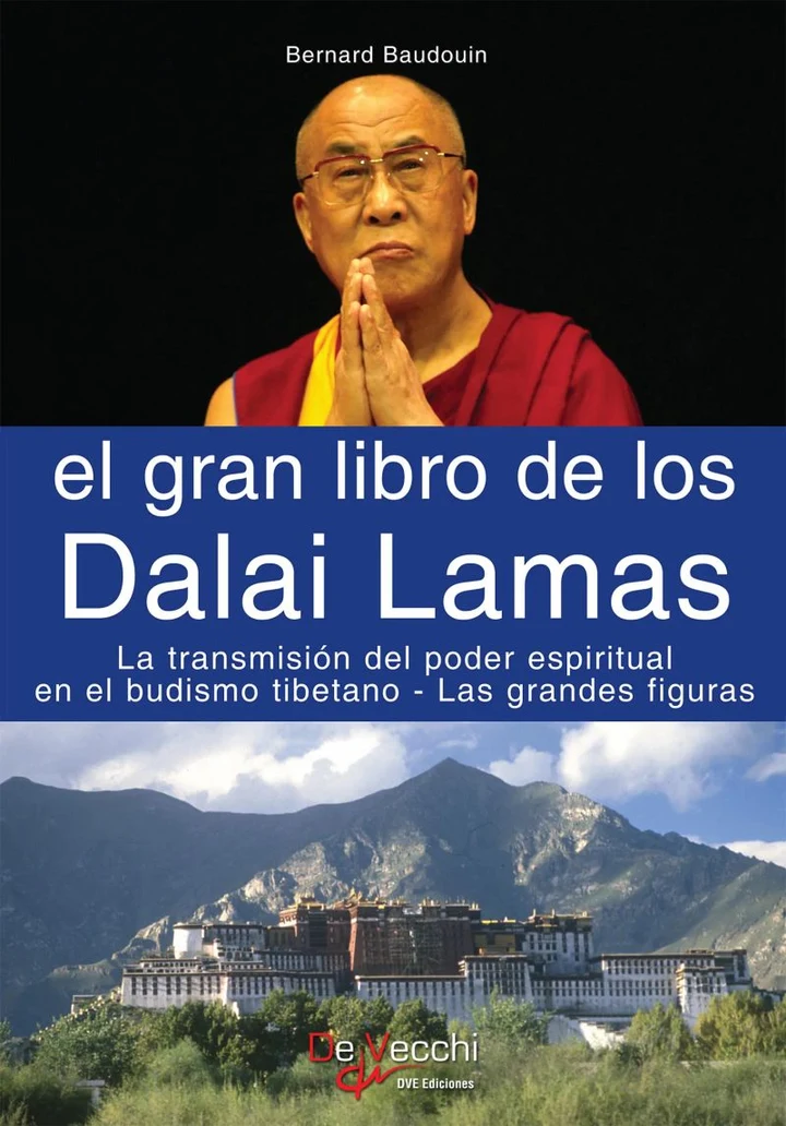 Portada de El gran libro de los Dalai Lamas, de Bernard Baudouin