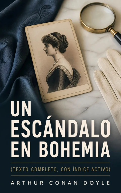 Portada de Un escándalo en Bohemia (texto completo, con índice activo)