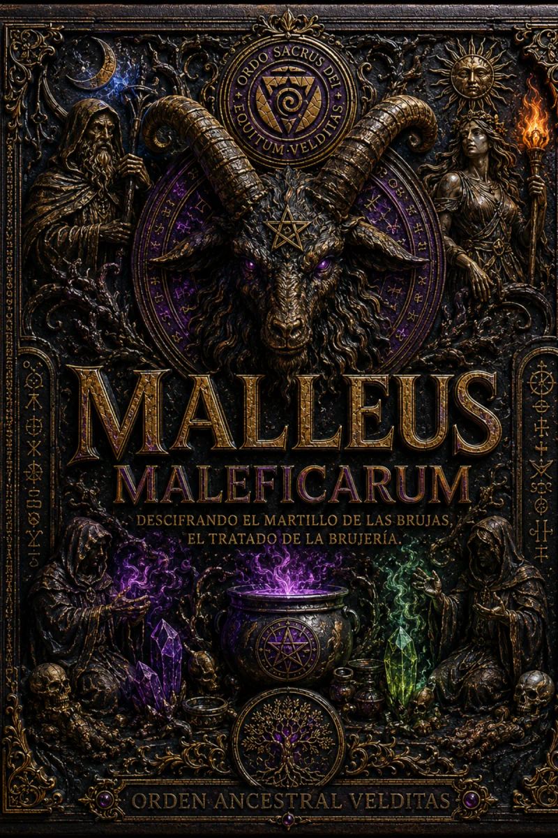 Portada de MALLEUS MALEFICARUM, de ORDEN ANCESTRAL VELDITAS