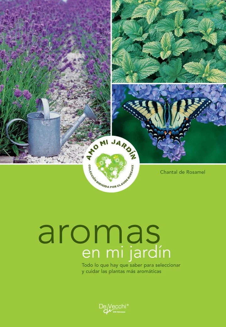 Portada de Aromas del jardín, de Chantal de Rosamel