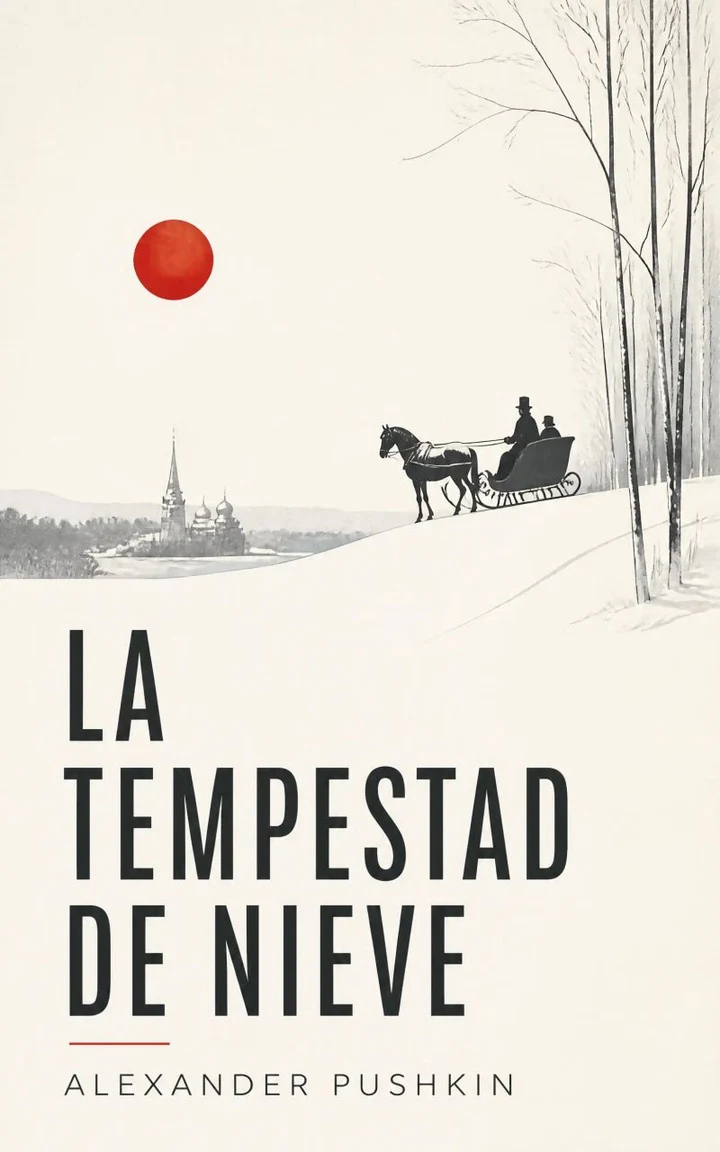 Portada de La tempestad de nieve, de Alexander Pushkin