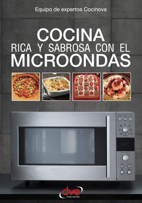 Portada de Cocina rica y sabrosa con el microondas