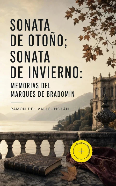 Portada de Sonata de otoño; Sonata de invierno: memorias del Marqués de Bradomín (Anotado)