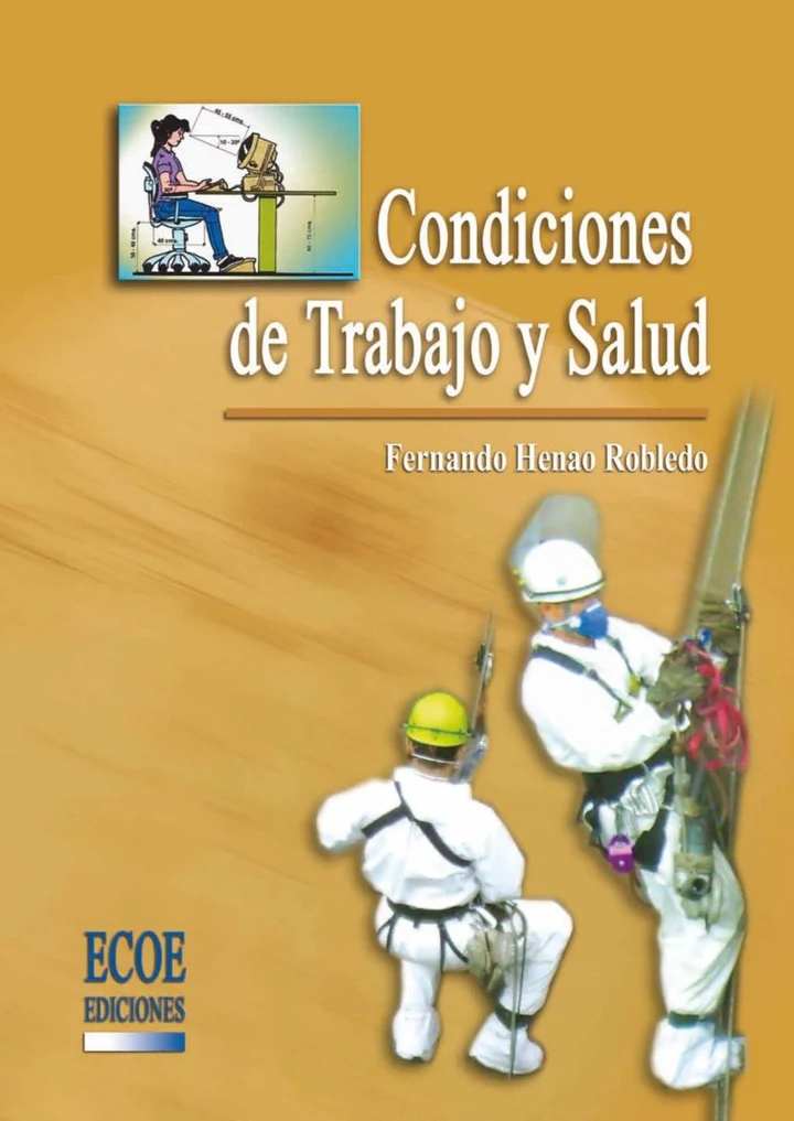Portada de Condiciones de trabajo y salud, de Fernando Henao Robledo
