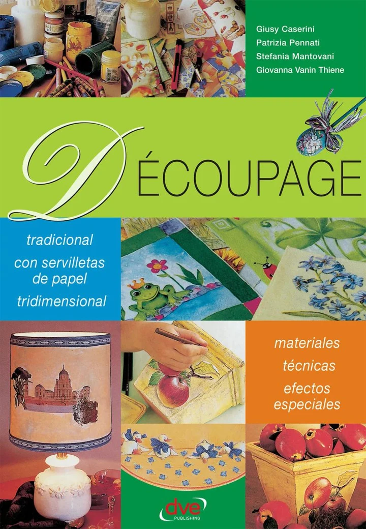 Portada de Découpage, de Giusy Caserini, Patrizia Pennati, Stefania Mantovani, Giovanna Vanin Thiene