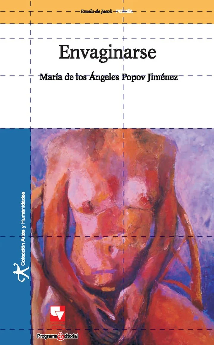 Portada de Envaginarse, de María de los Ángeles Popov Jiménez