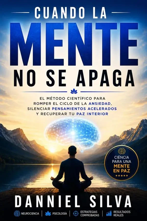 Portada de Cuando la mente no se apaga, de Danniel Silva