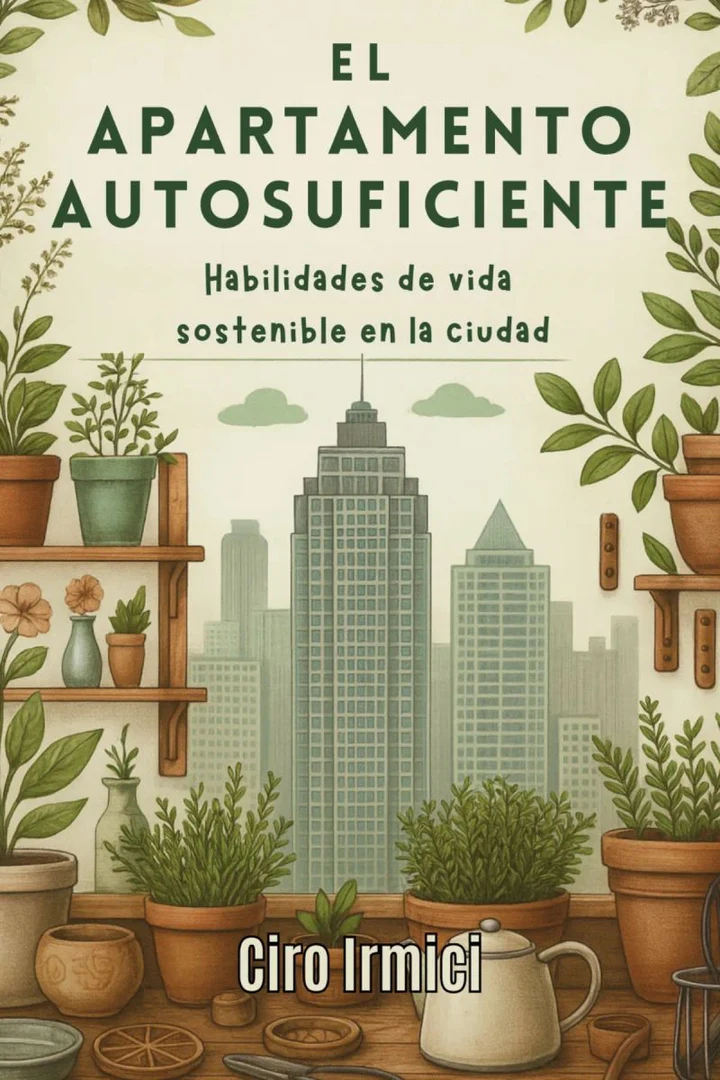 Portada de EL APARTAMENTO AUTOSUFICIENTE: Habilidades de vida sostenible en la ciudad, de Ciro Irmici