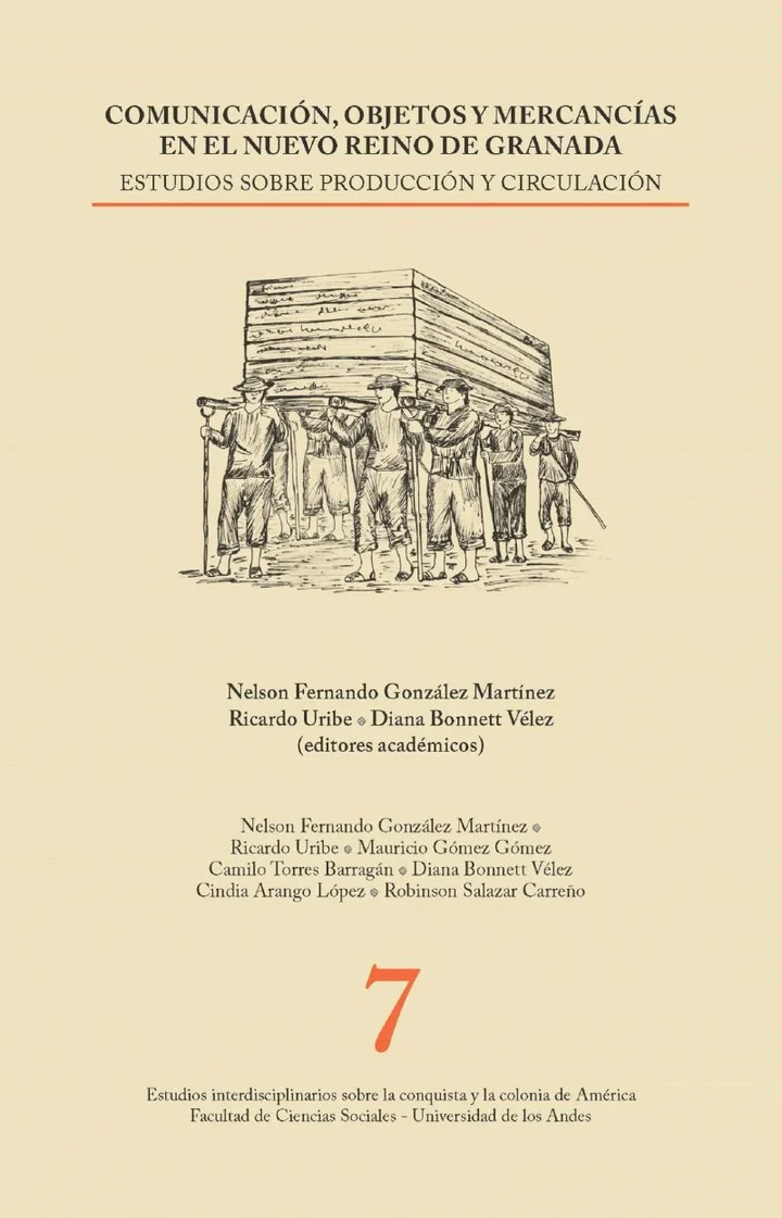 Portada de Comunicación, objetos y mercancías en el Nuevo Reino de Granada, de Unknown Author