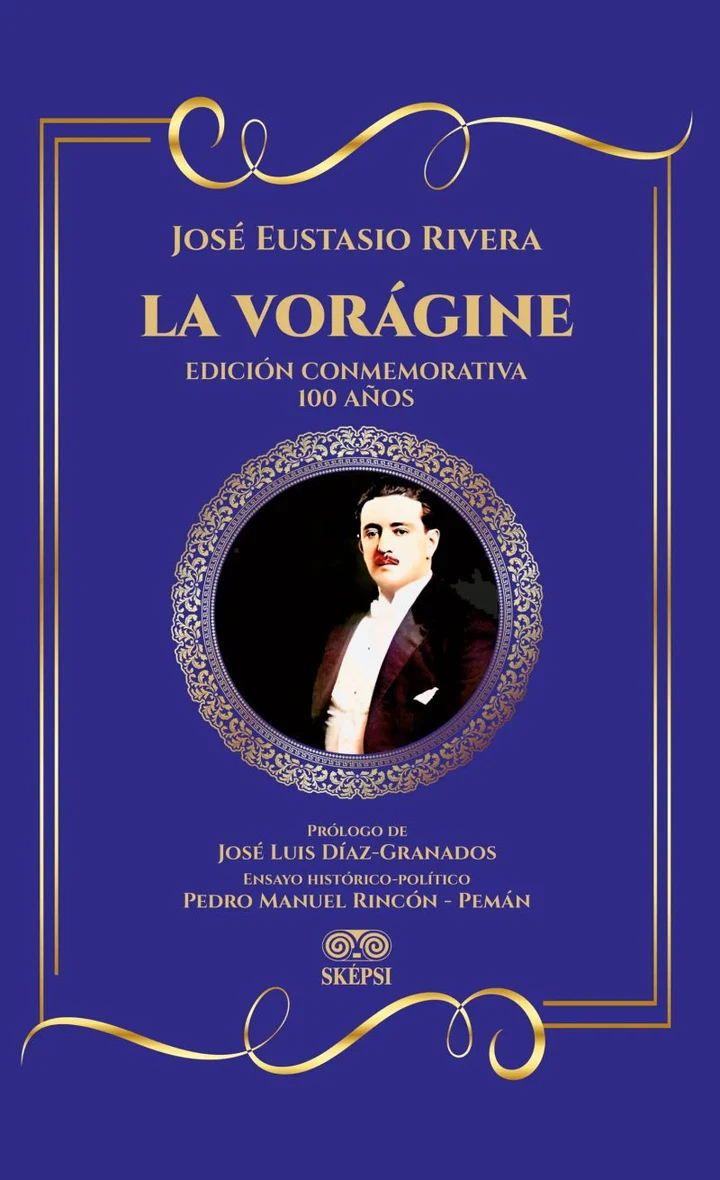 Portada de La Voragine, de Jose Eustasio Rivera