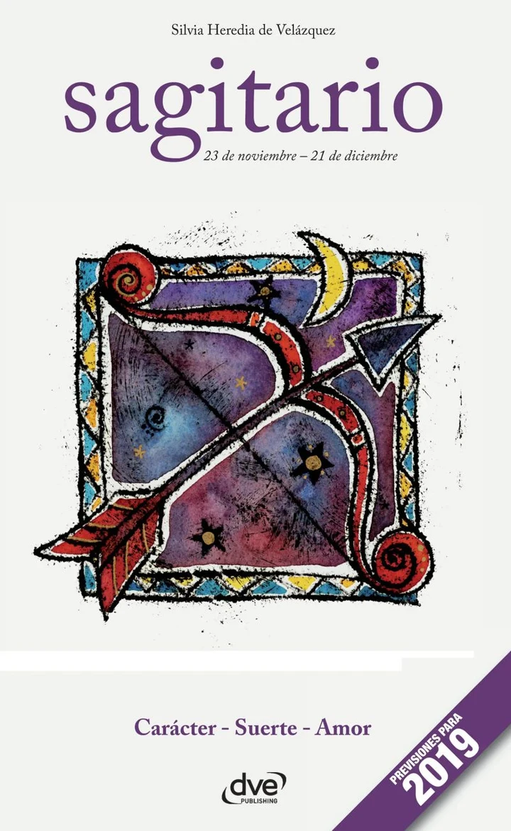 Portada de Sagitario, de Silvia Heredia de Velázquez