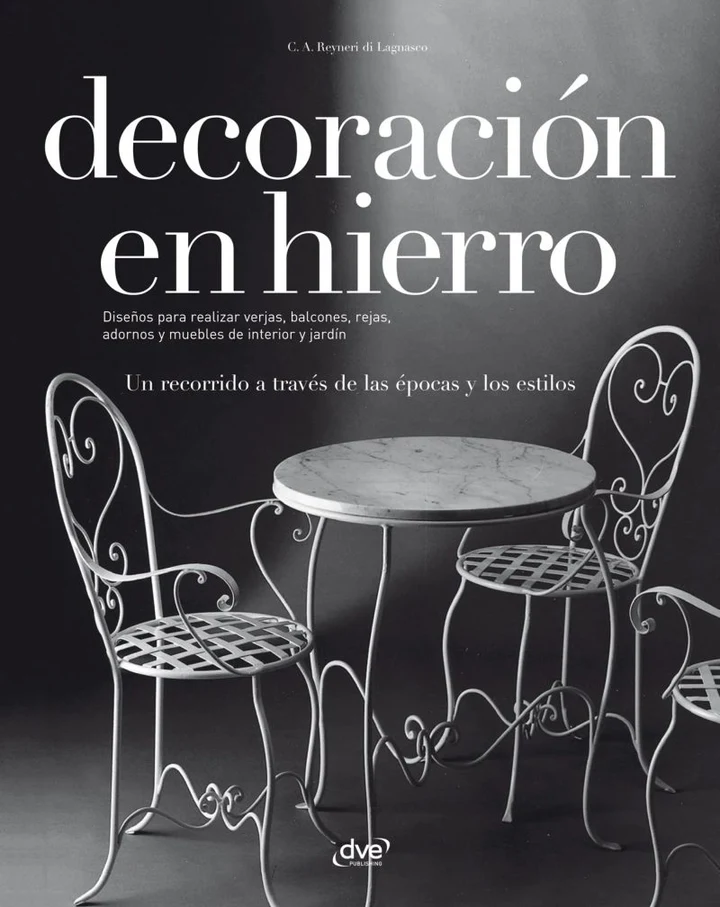 Portada de Decoración en hierro, de Carlo Amedeo Reyneri di Lagnasco