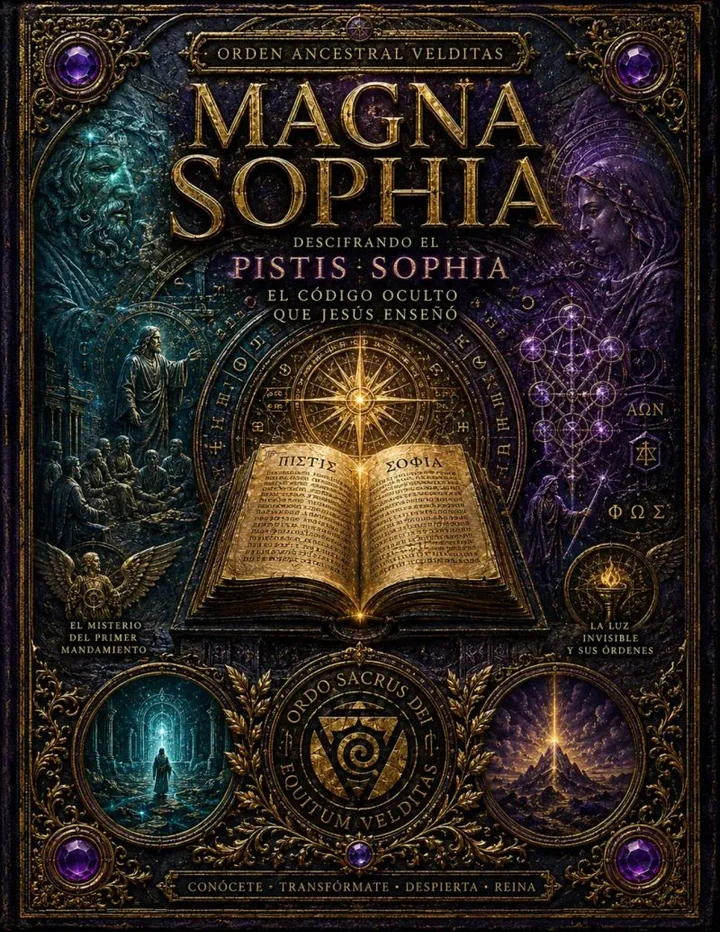 Portada de MAGNA SOPHIA, de ORDEN ANCESTRAL VELDITAS