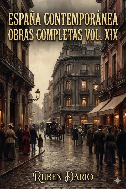 Portada de España Contemporánea / Obras Completas Vol. XIX