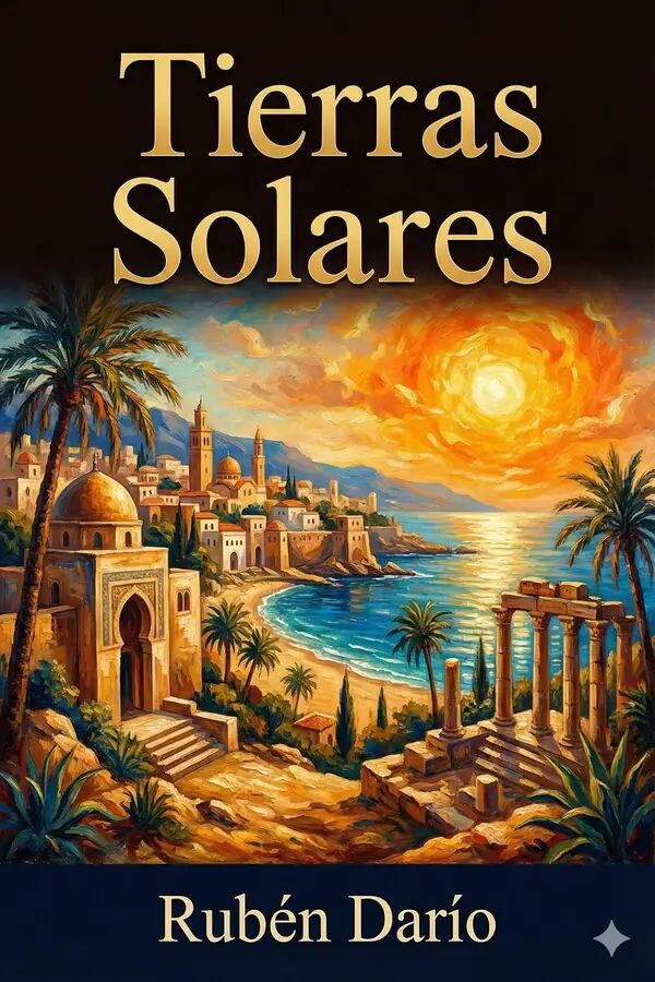 Portada de Tierras solares, de Rubén Darío